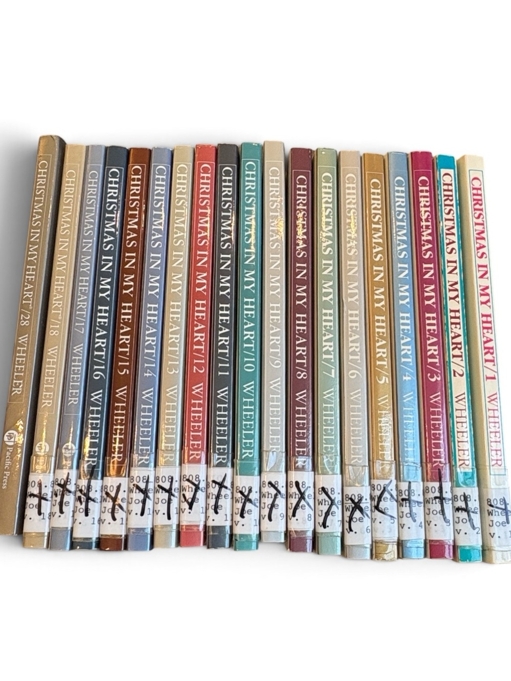 Christmas In My Heart Book Lot of 19 Joe Wheeler Old Fashioned Christmas Stories